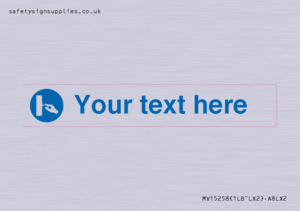 Custom Use Switch Sign